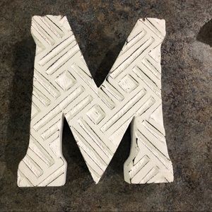 Letter M Decor